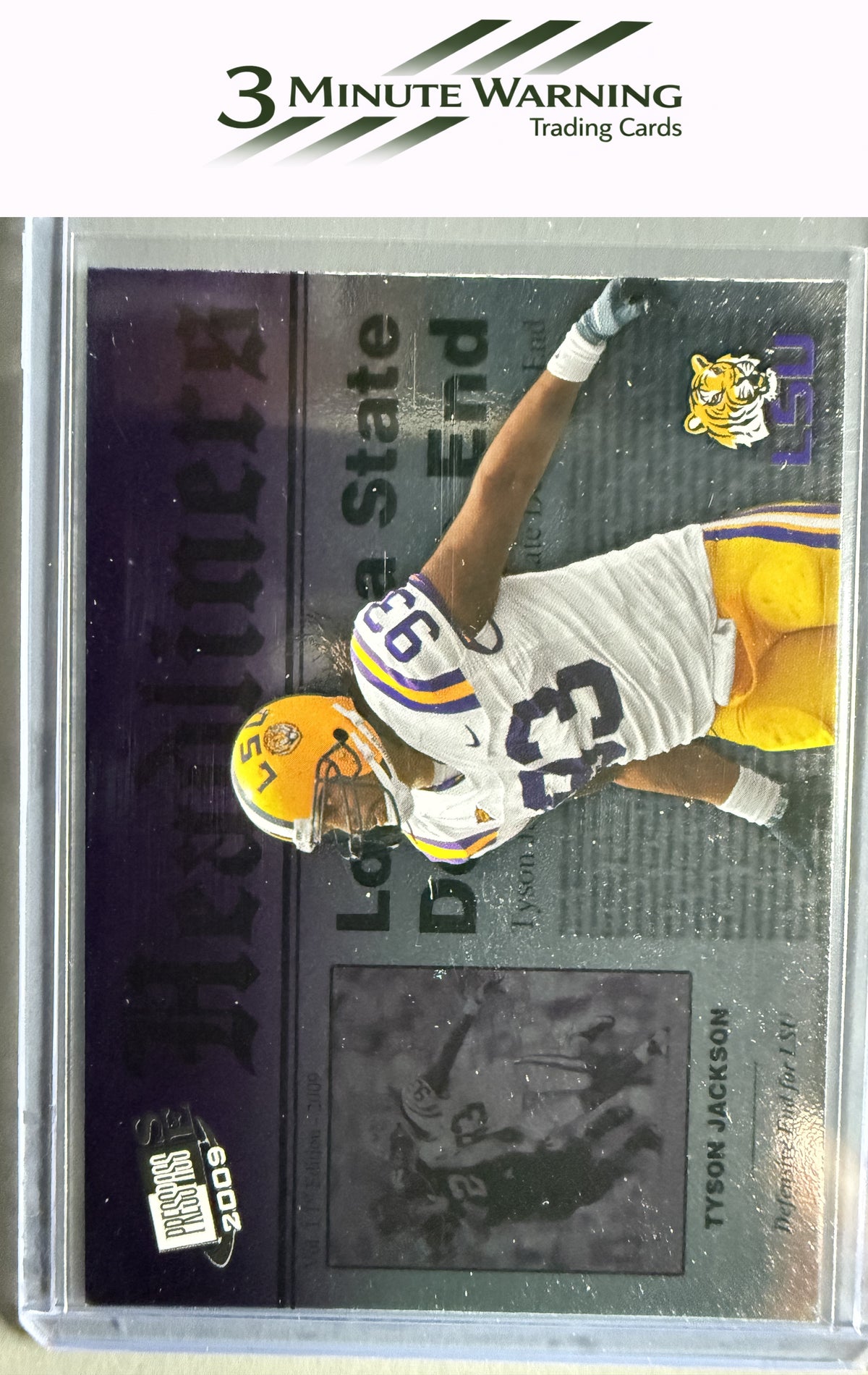 2009 Press Pass SE #HL-27 Tyson Jackson Headliners