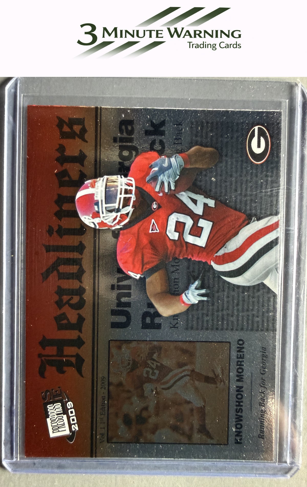 2009 Press Pass SE #HL-12 Knowshon Moreno Headliners