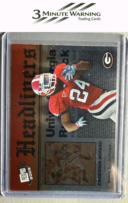 2009 Press Pass SE #HL-12 Knowshon Moreno Headliners