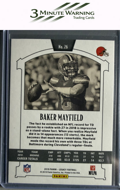 2019 Panini Legacy #26 Baker Mayfield