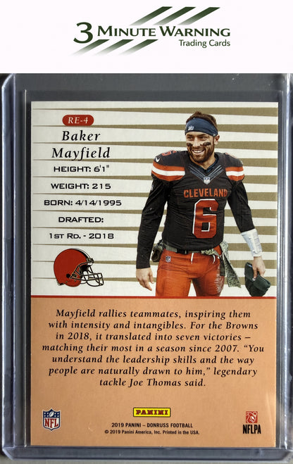 2019 Donruss #RE-4 Baker Mayfield Retro 1999