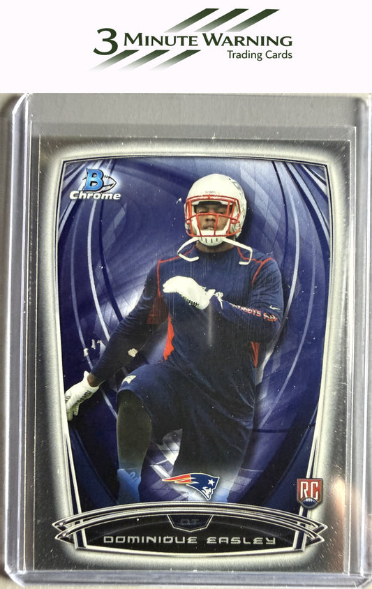2014 Bowman Chrome #119 Dominique Easley