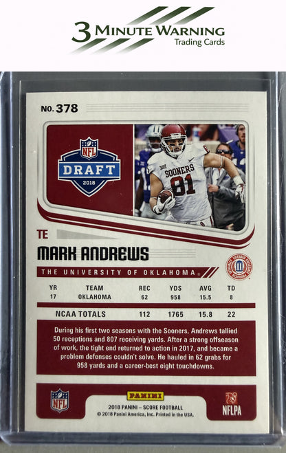 2018 Score #378 Mark Andrews