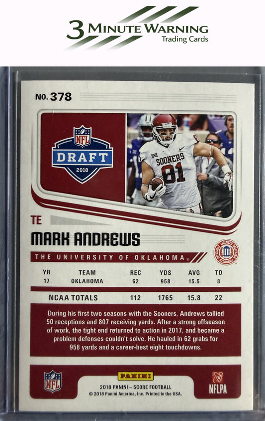 2018 Score #378 Mark Andrews