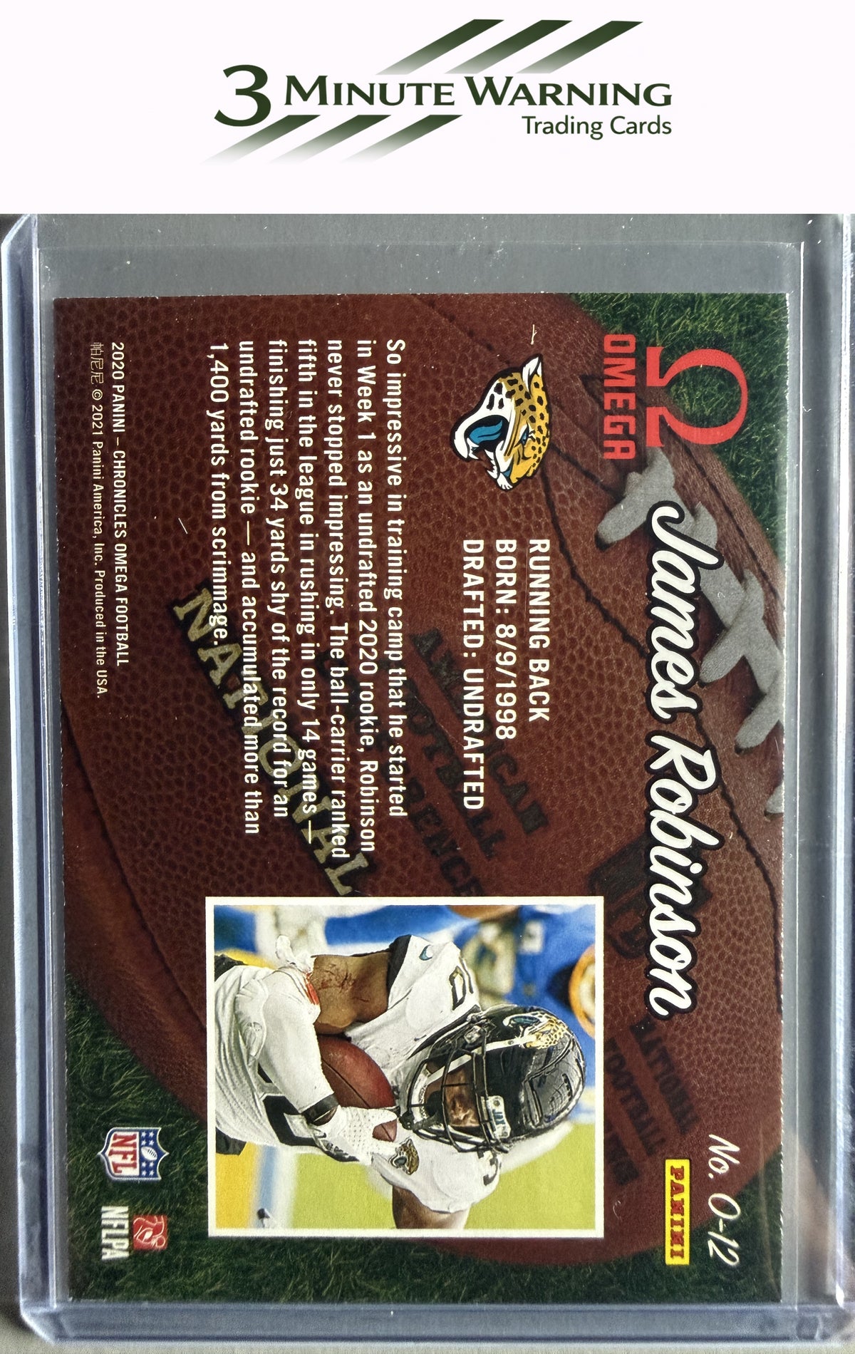 2020 Panini Chronicles #O-12 James Robinson Omega