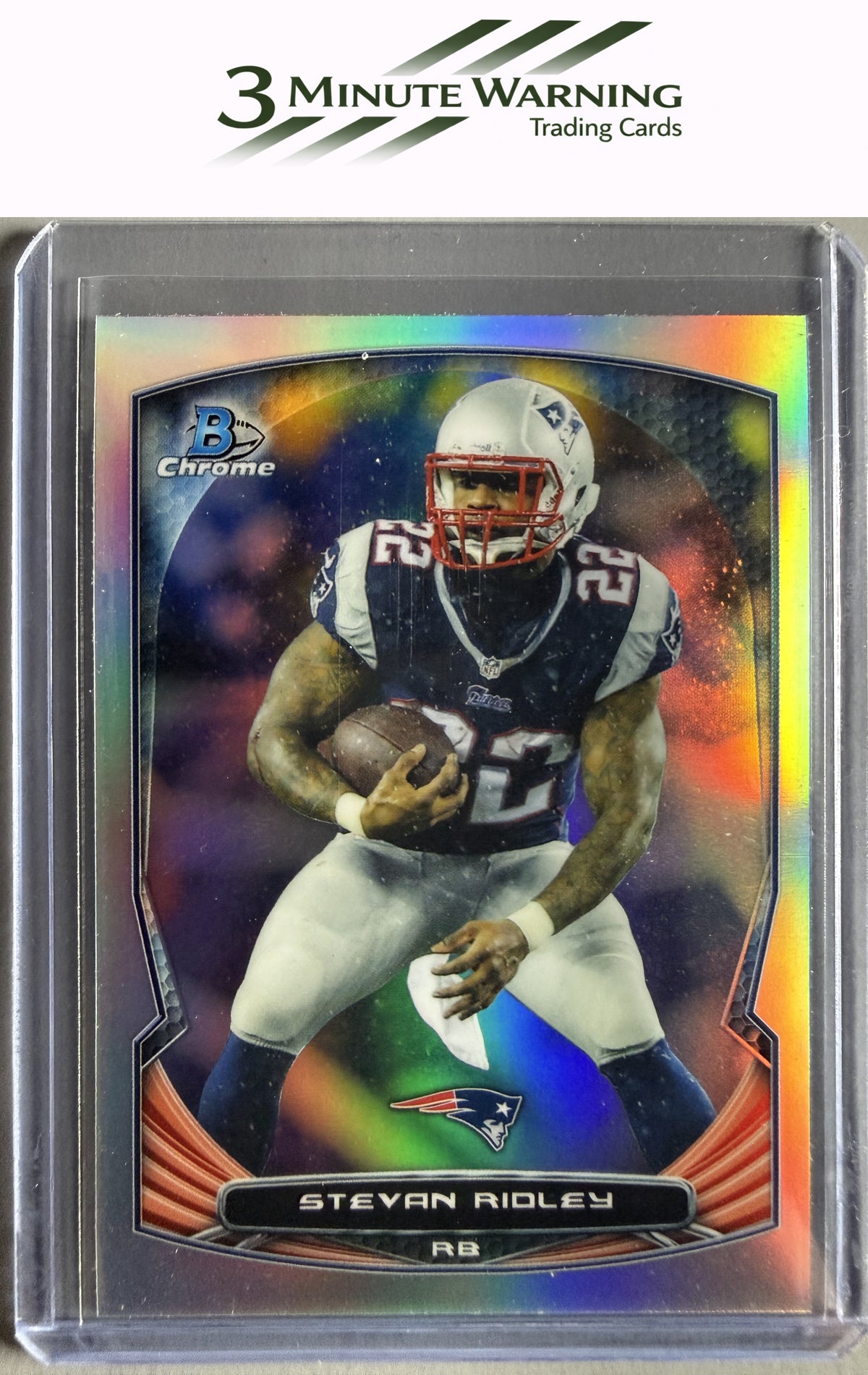 2014 Bowman Chrome #61 Stevan Ridley Refractor