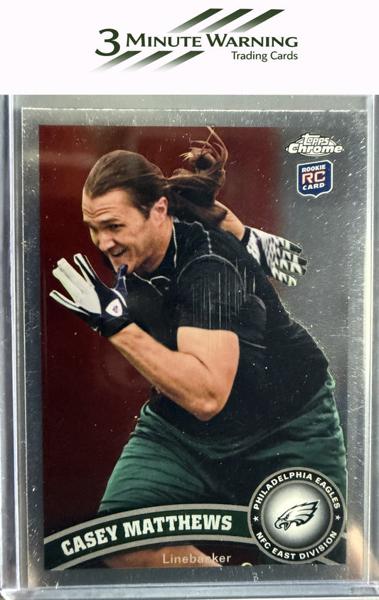 2011 Topps Chrome #189 Casey Matthews