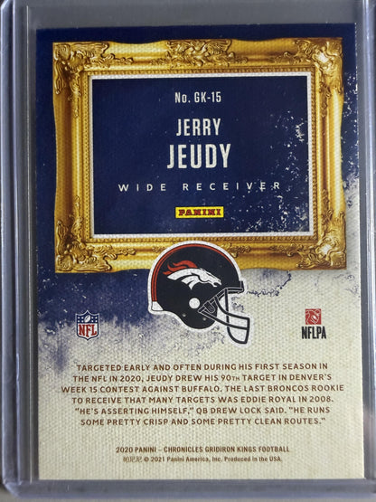2020 Panini Chronicles #GK-15 Jerry Jeudy Gridiron Kings