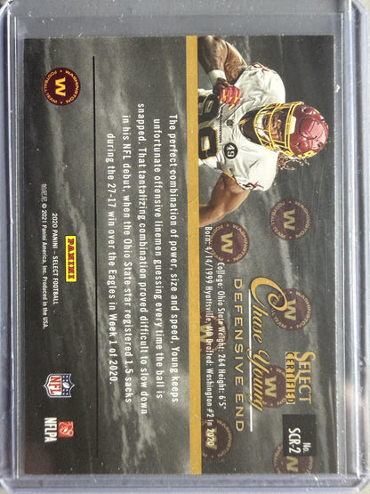 2020 Panini Select #SCR-2 Chase Young Select Certified Rookies