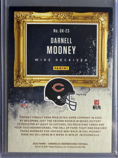 2020 Panini Chronicles #GK-23 Darnell Mooney Gridiron Kings