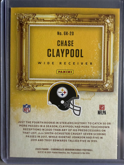 2020 Panini Chronicles #GK-20 Chase Claypool Gridiron Kings