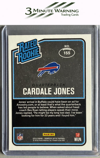 2016 Donruss Optic #155 Cardale Jones Purple