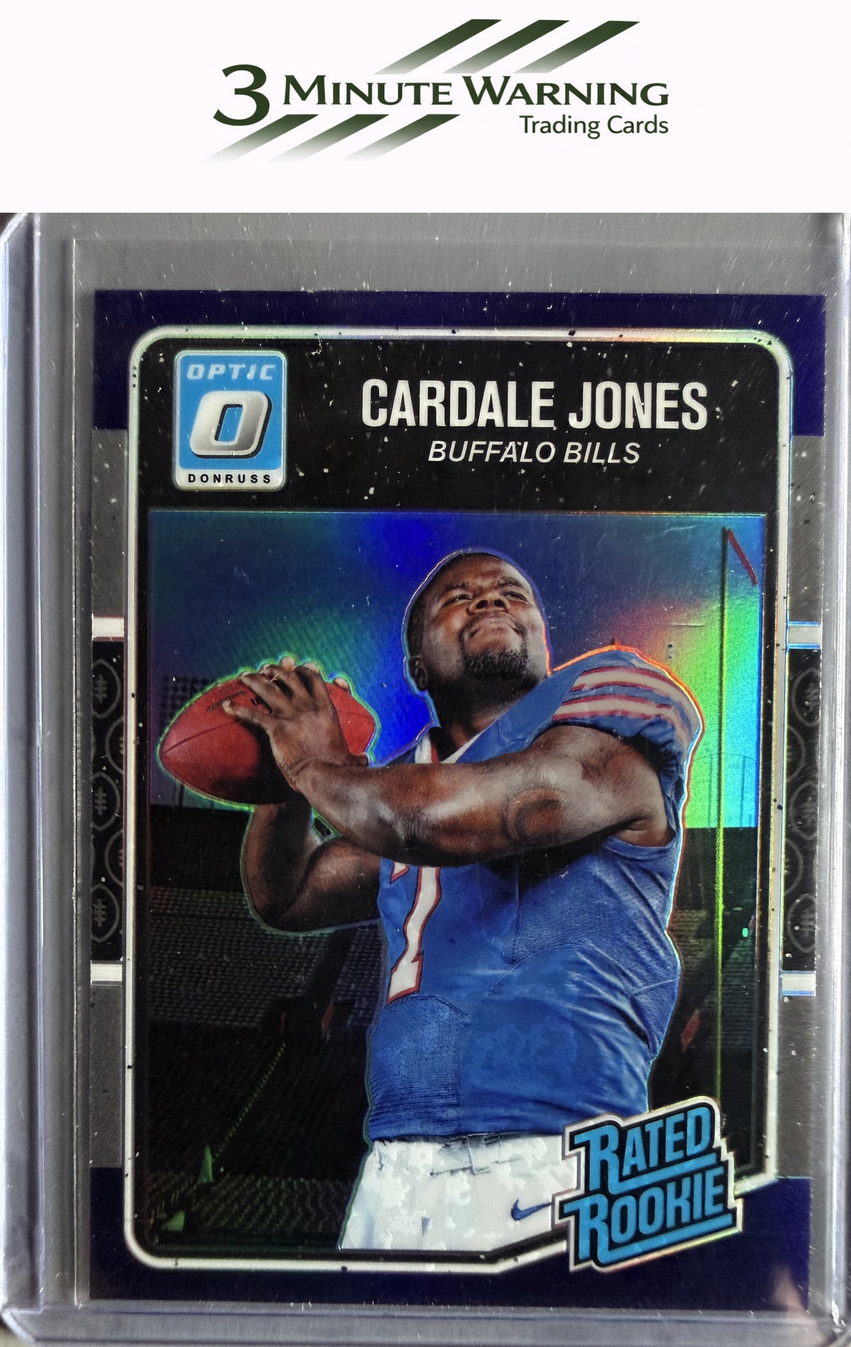 2016 Donruss Optic #155 Cardale Jones Purple