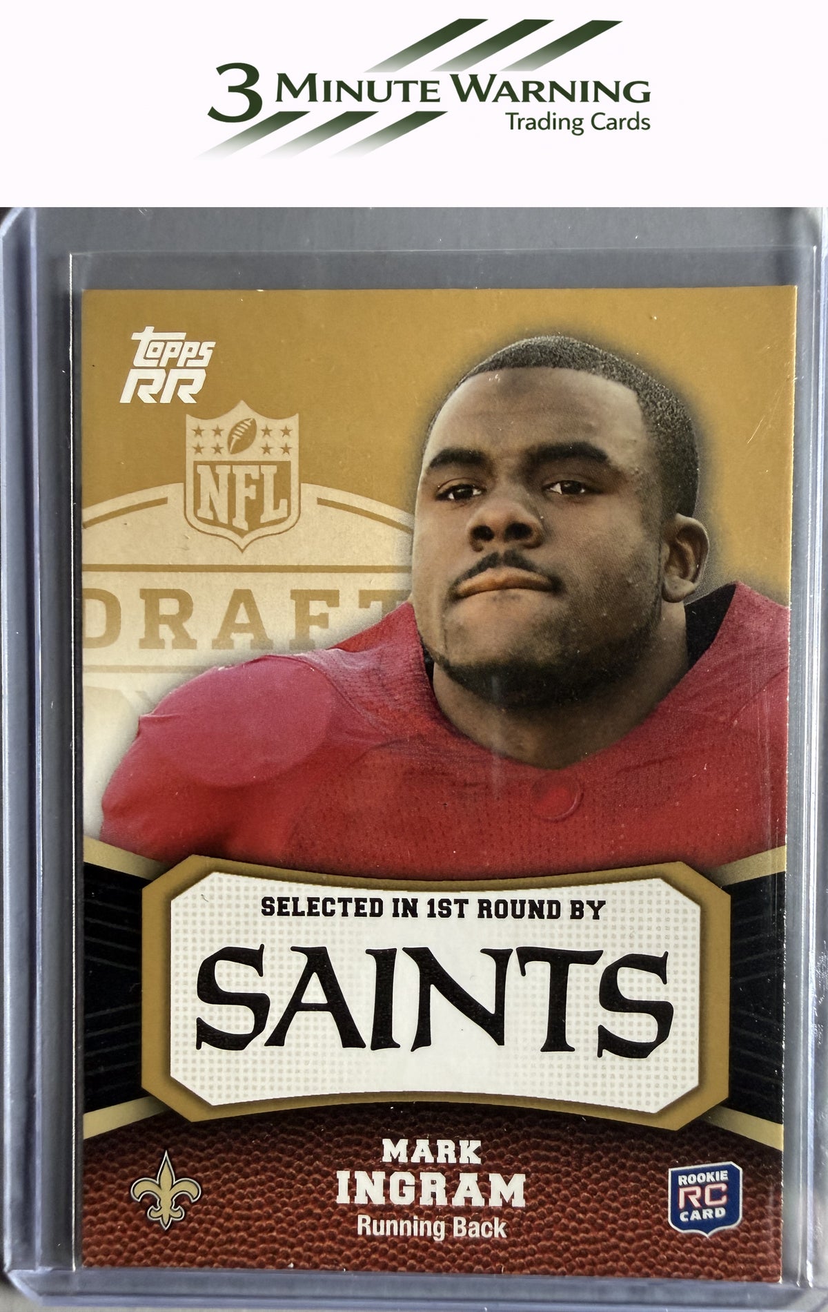 2011 Topps Rising Rookies #140 Mark Ingram Gold