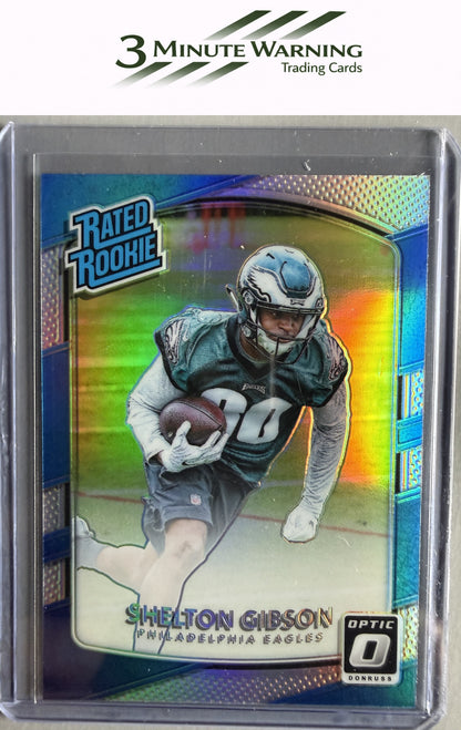 2017 Donruss Optic #183 Shelton Gibson Holo