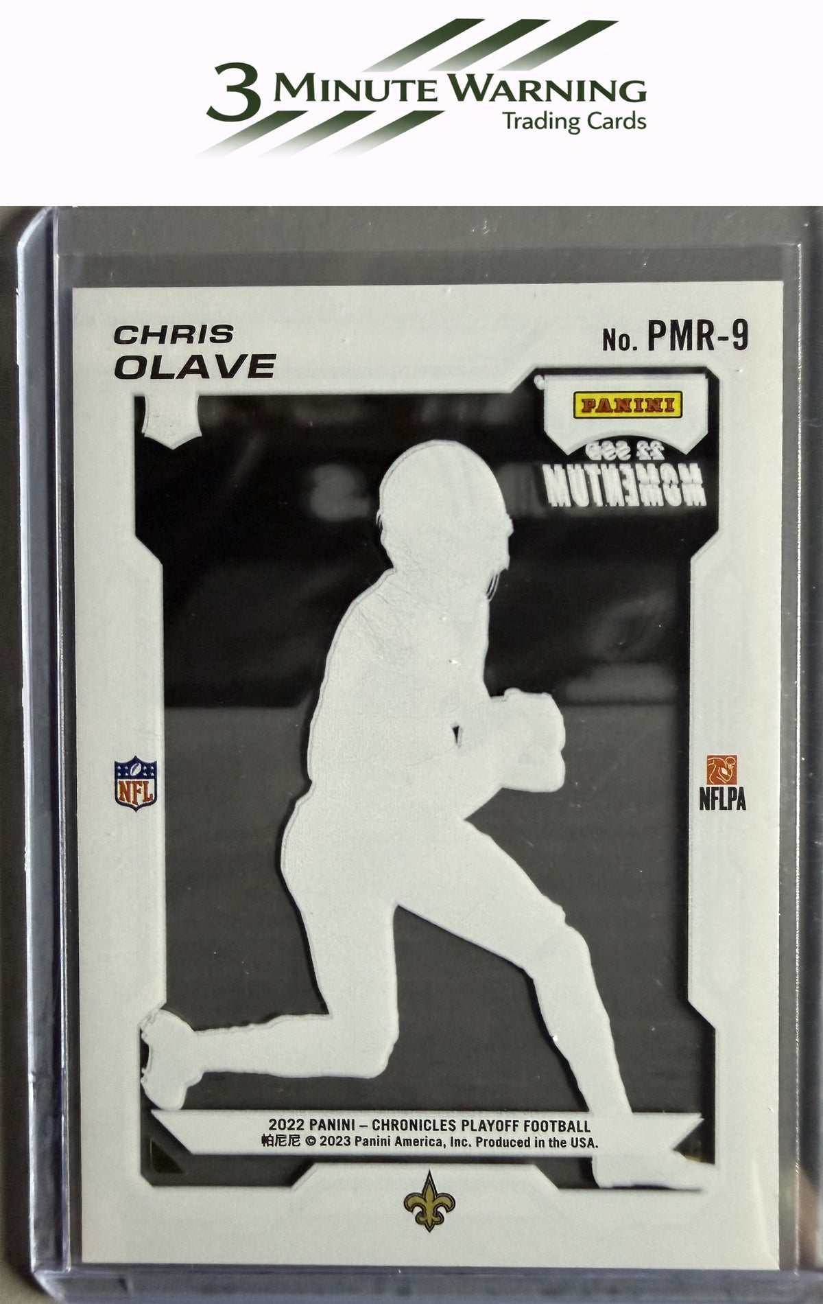 2022 Panini Chronicles #PMR-9 Chris Olave Playoff Momentum Rookies