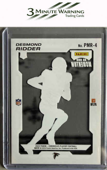 2022 Panini Chronicles #PMR-4 Desmond Ridder Playoff Momentum Rookies