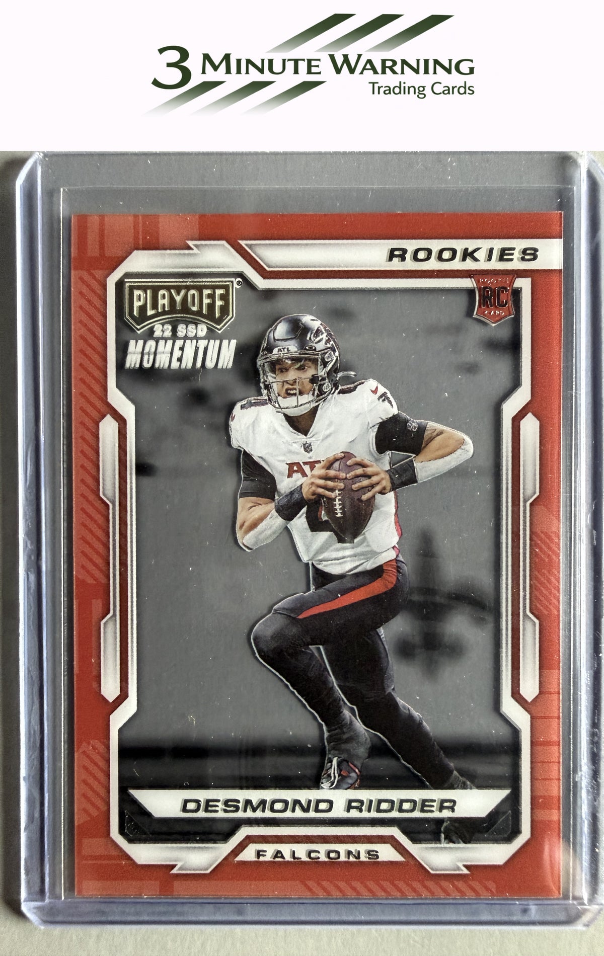 2022 Panini Chronicles #PMR-4 Desmond Ridder Playoff Momentum Rookies
