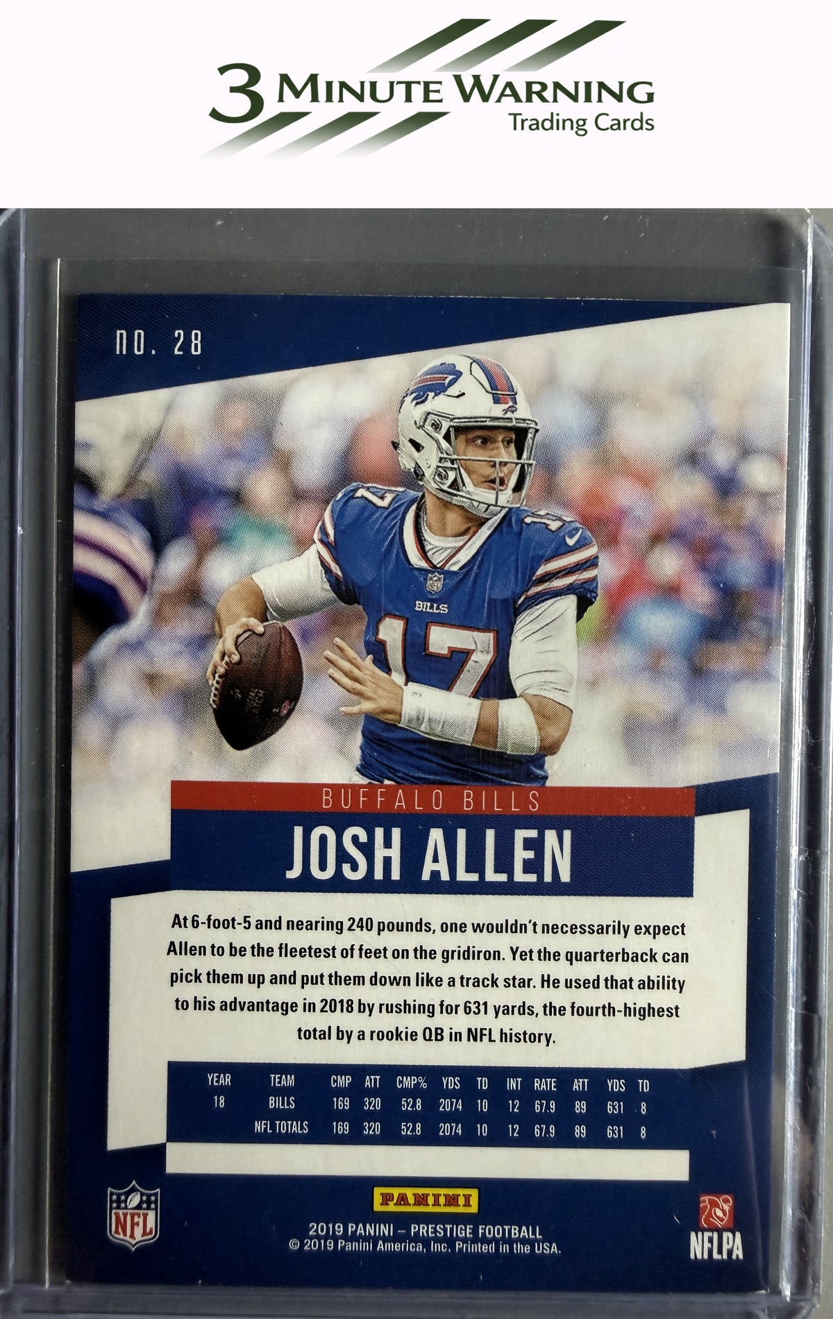 2019 Panini Prestige #28 Josh Allen