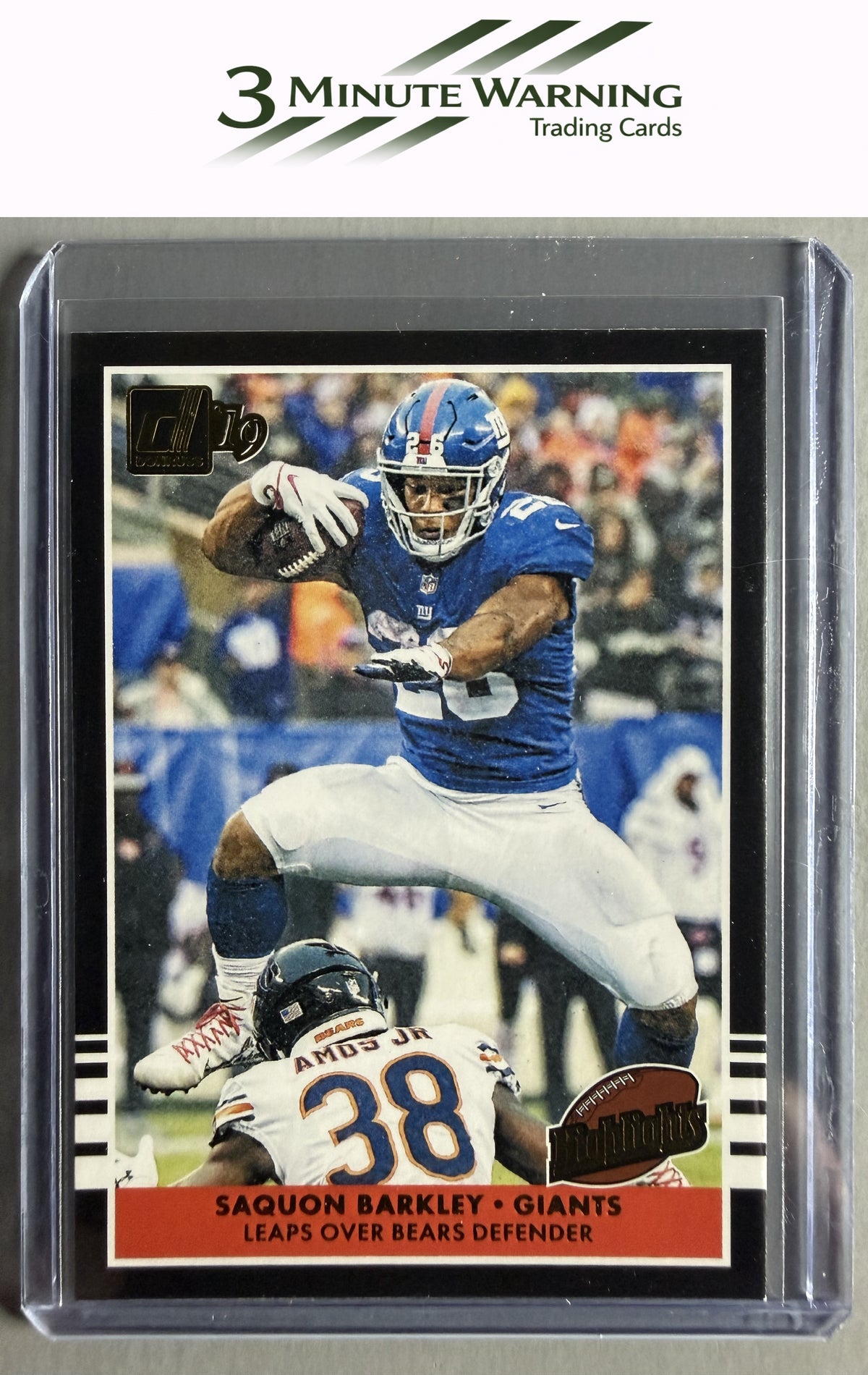 2019 Donruss #H-4 Saquon Barkley Highlights