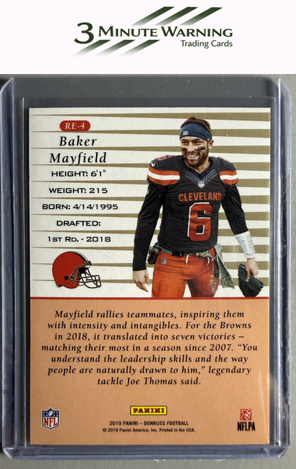 2019 Donruss #RE-4 Baker Mayfield Retro 1999