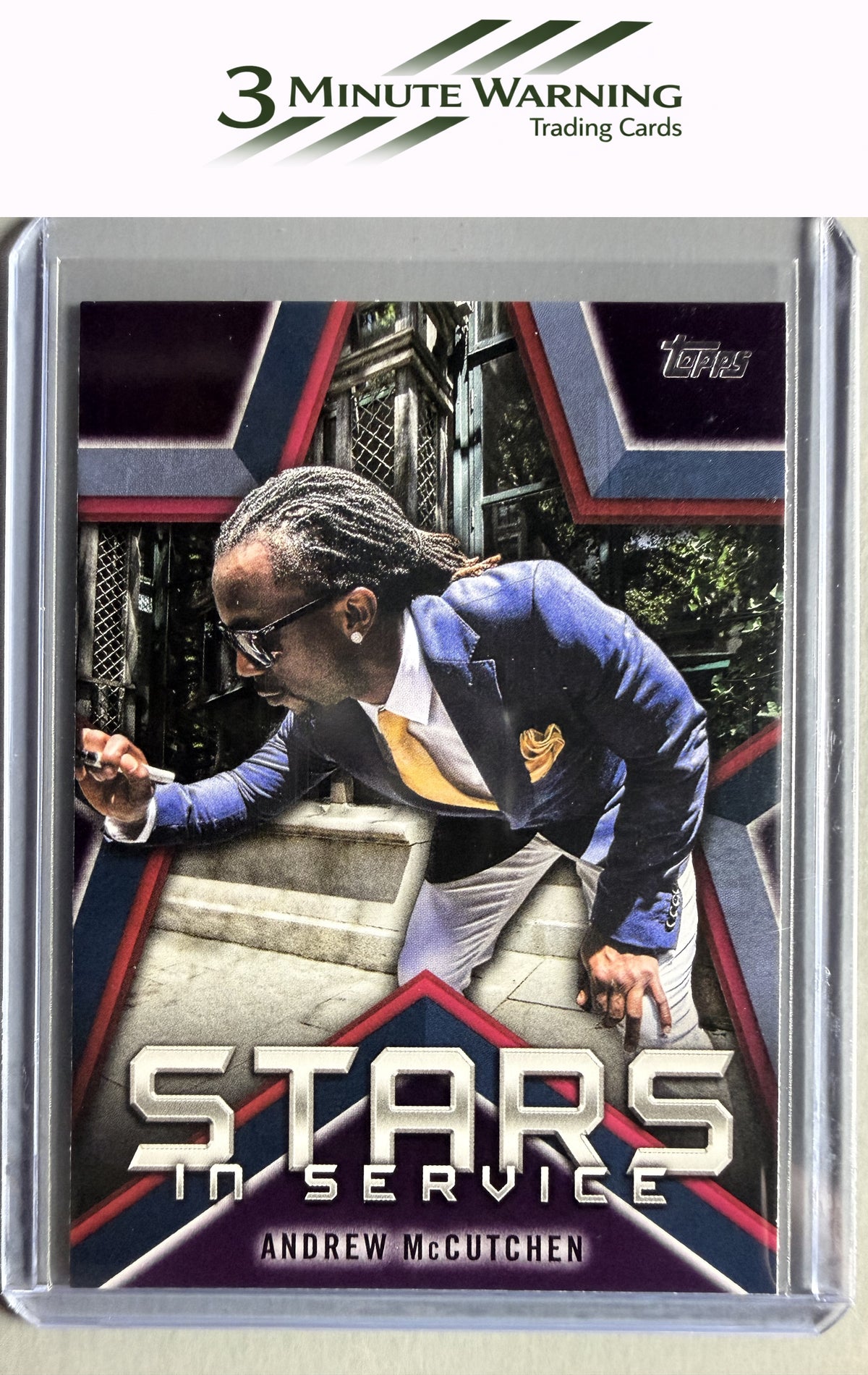 2021 Topps #SIS-21 Andrew McCutchen Stars in Service