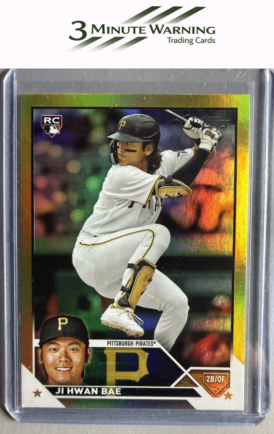 2023 Topps #491 Ji Hwan Bae Gold Foil