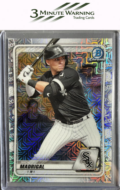 2020 Bowman #BCP-101 Nick Madrigal Chrome Prospects Mojo Refractor