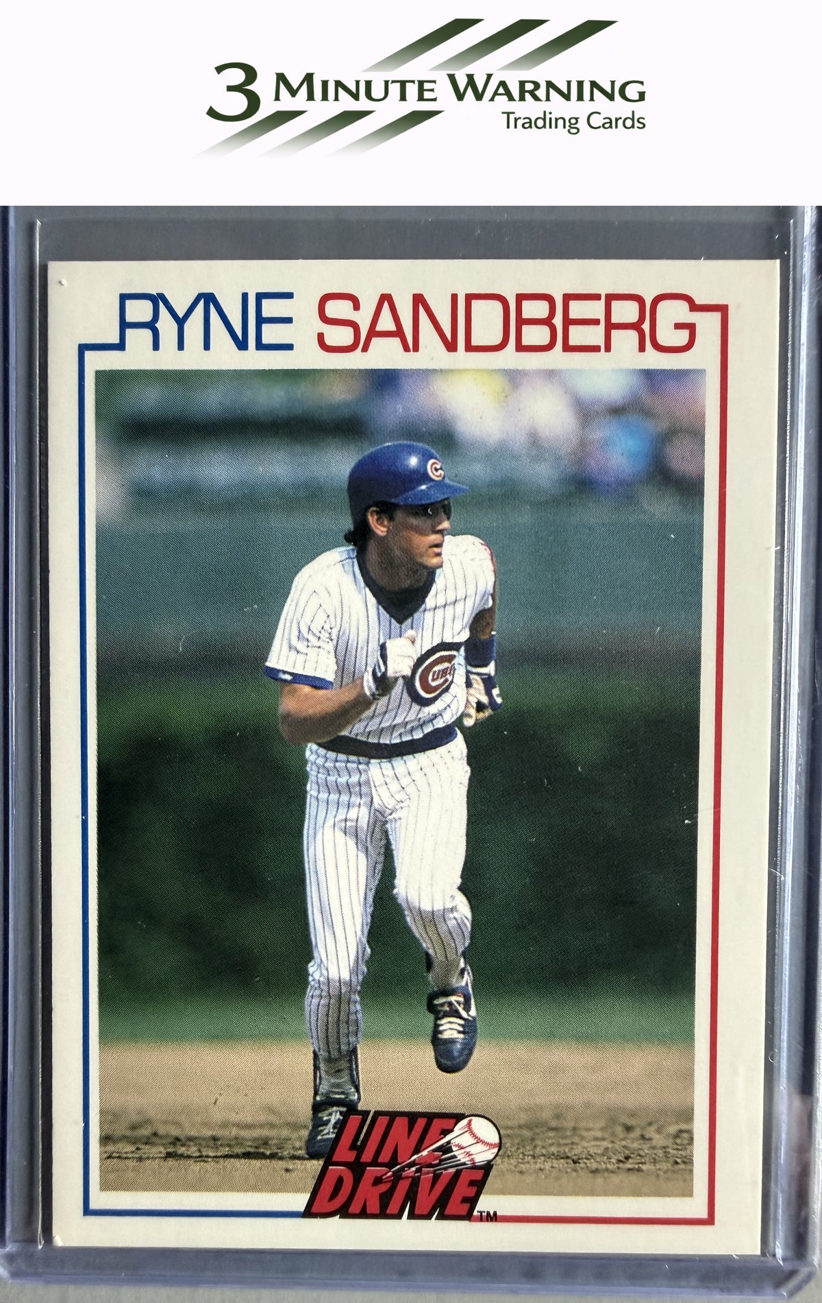 1991 Line Drive Ryne Sandberg #12 Ryne Sandberg / Running the bases