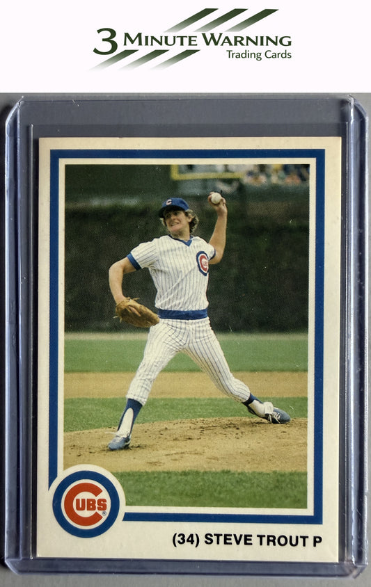 1985 7-Up Chicago Cubs SGA #NNO Steve Trout