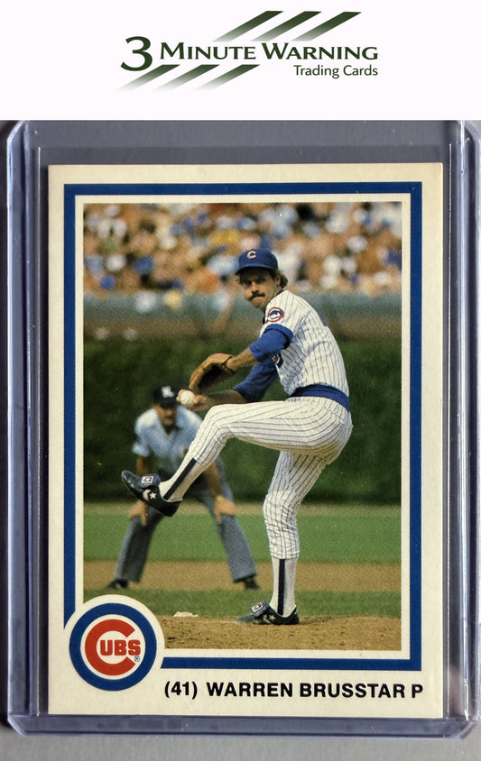 1985 7-Up Chicago Cubs SGA #NNO Warren Brusstar