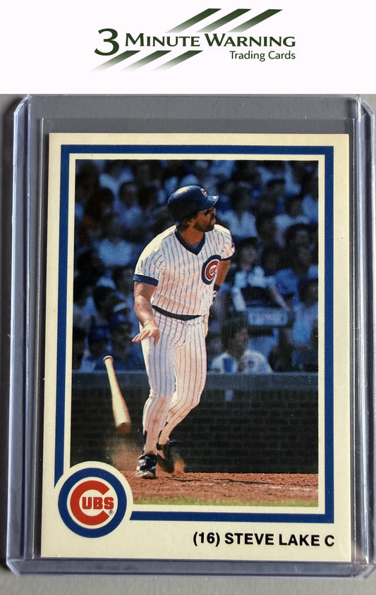 1985 7-Up Chicago Cubs SGA #NNO Steve Lake