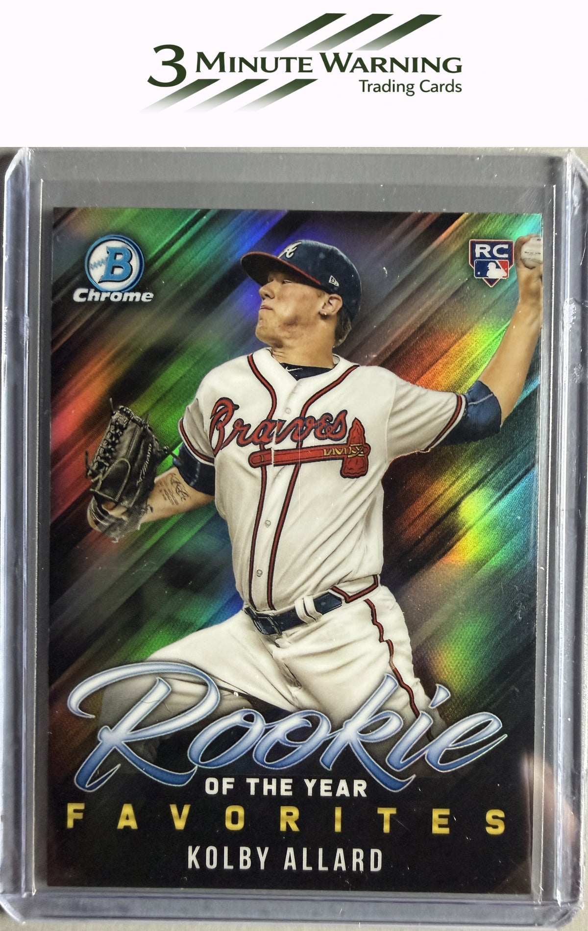 2019 Bowman #ROYF-9 Kolby Allard Rookie of the Year Favorites