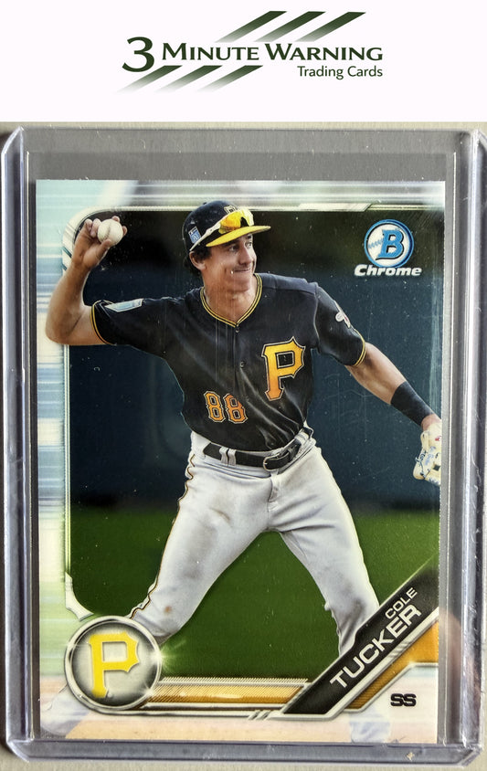 2019 Bowman #BCP-16 Cole Tucker Chrome Prospects