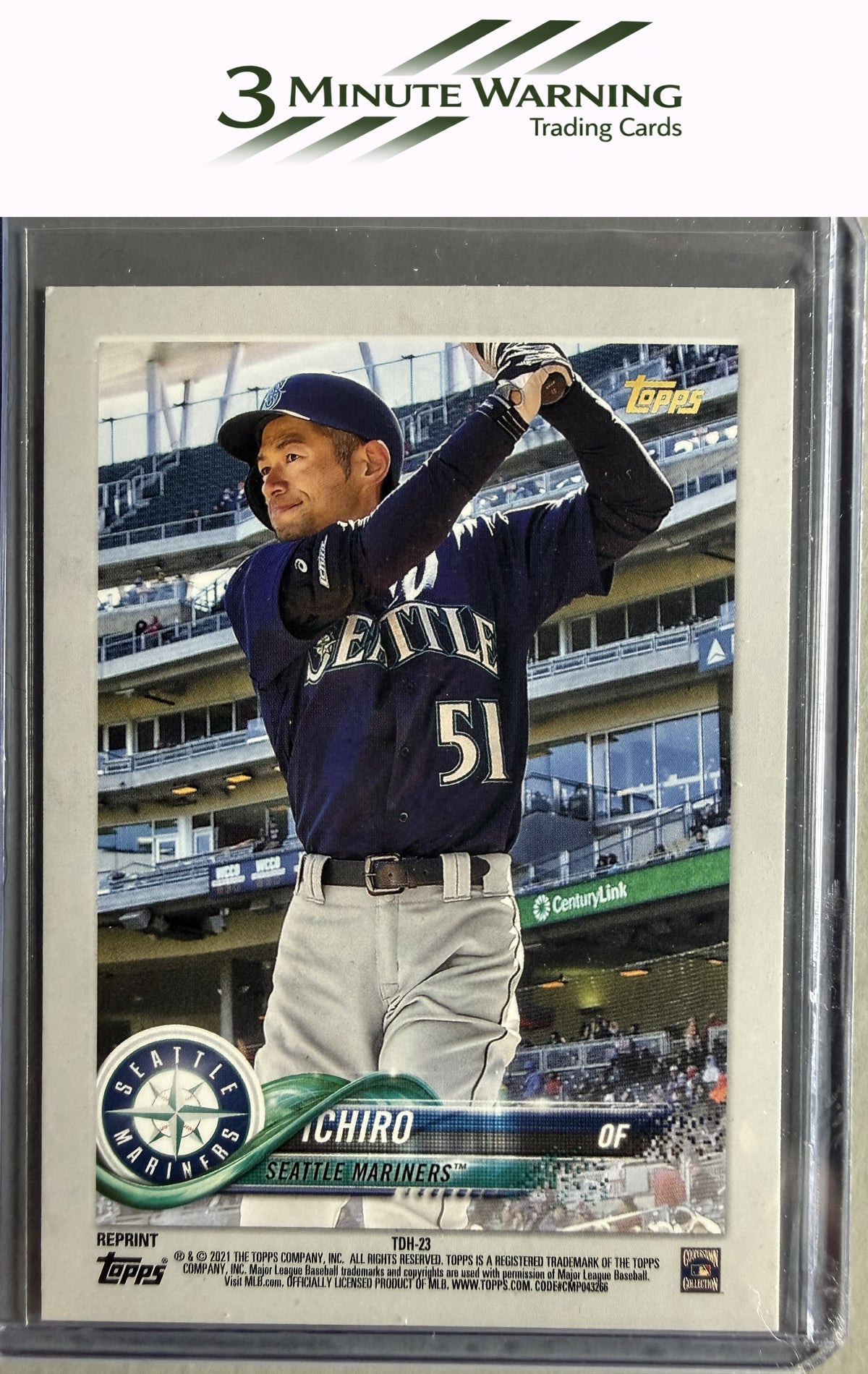 2021 Topps #TDH-23 Ichiro Topps Double Headers