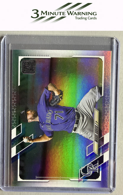 2021 Topps #206 Wade Davis Rainbow Foil