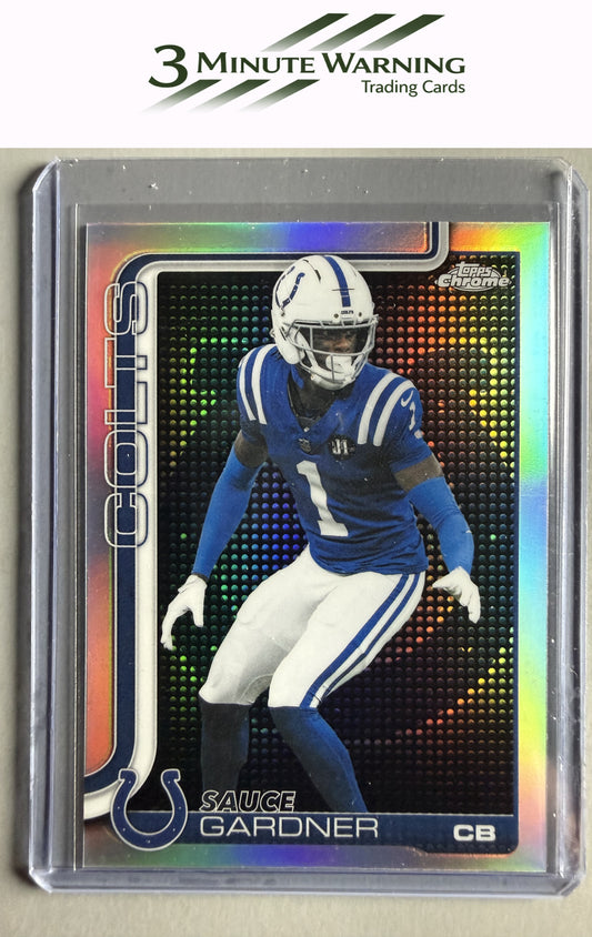 2025 Topps Chrome #242 Sauce Gardner Lightboard Logo