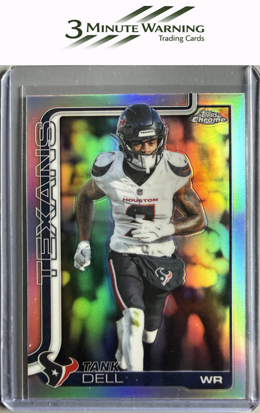 2025 Topps Chrome #123 Tank Dell Refractor