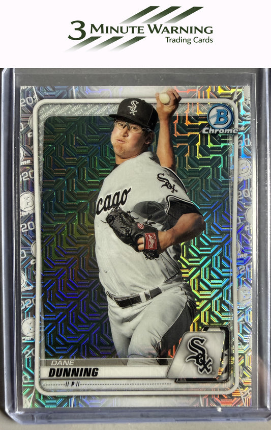 2020 Bowman #BCP-92 Dane Dunning Chrome Prospects Mojo Refractor