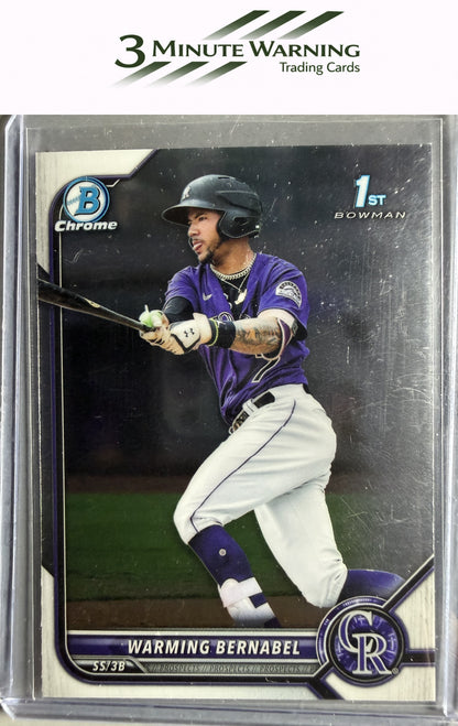 2022 Bowman #BCP-46 Warming Bernabel Chrome Prospects
