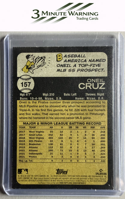 2022 Topps Heritage #157 Oneil Cruz