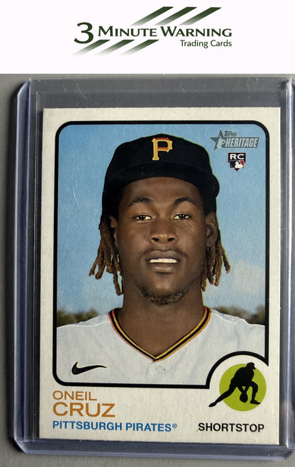 2022 Topps Heritage #157 Oneil Cruz