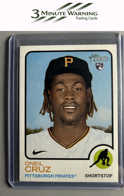 2022 Topps Heritage #157 Oneil Cruz
