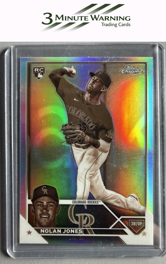 2023 Topps Chrome #43 Nolan Jones Sepia Refractor