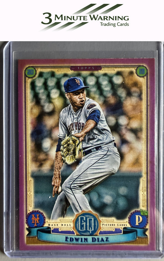2019 Topps Gypsy Queen #247 Edwin Diaz Purple