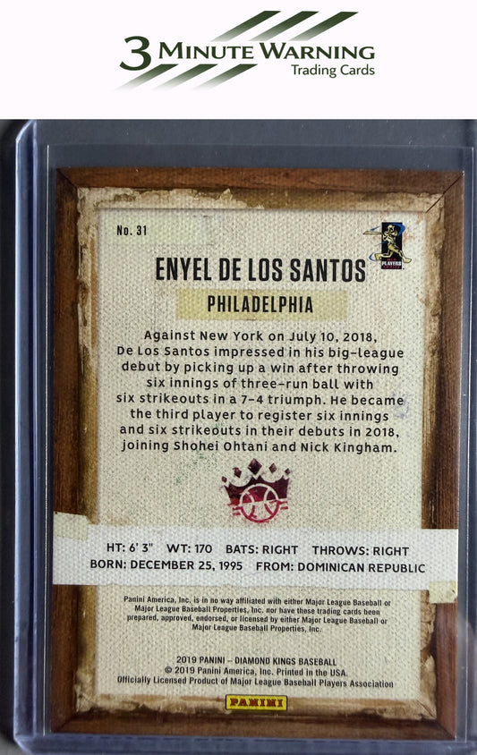2019 Panini Diamond Kings #31 Enyel De Los Santos