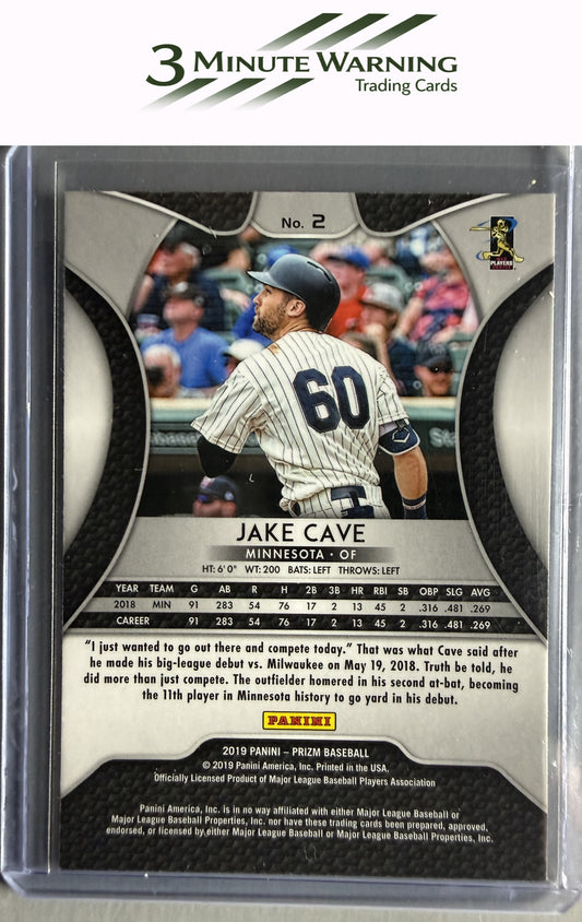 2019 Panini Prizm #2 Jake Cave