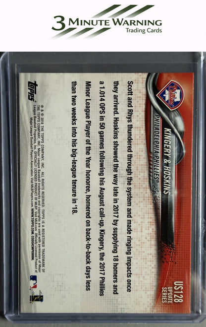 2018 Topps Update #US128 Philly Fives (Rhys Hoskins / Scott Kingery)