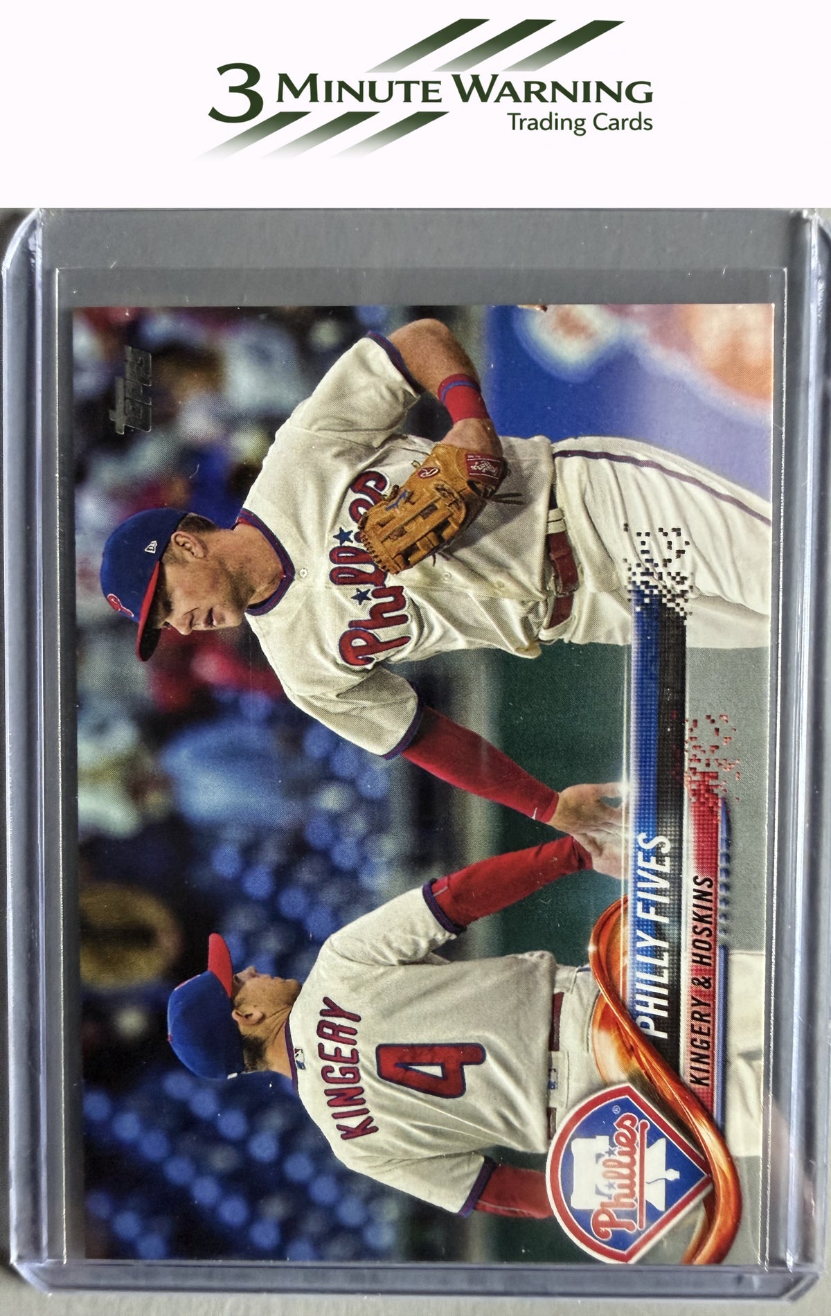 2018 Topps Update #US128 Philly Fives (Rhys Hoskins / Scott Kingery)