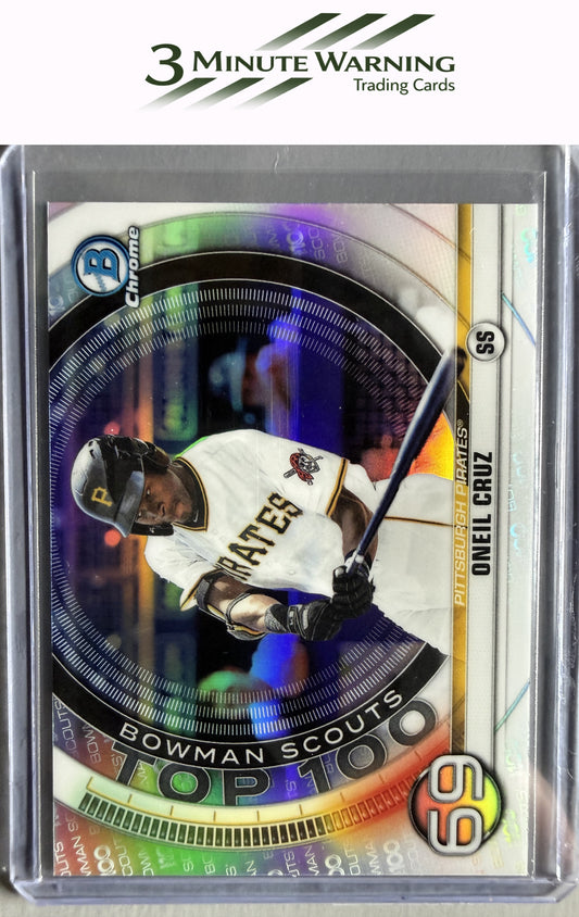 2020 Bowman #BTP-69 Oneil Cruz Chrome Bowman Scouts Top 100